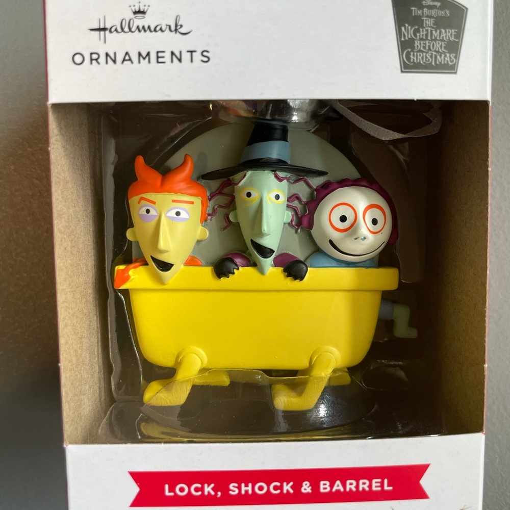 Hallmark Lock Shock & Barrel Ornament Nightmare